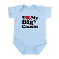 thumbnail image 1 of CafePress - I Love My Big Cousin Infant Bodysuit - Baby Light Bodysuit, Size Newborn - 24 Months, 1 of 4