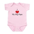 thumbnail image 1 of CafePress - I Love My Big Papa Infant Bodysuit - Baby Light Bodysuit, Size Newborn - 24 Months, 1 of 4