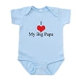 thumbnail image 1 of CafePress - I Love My Big Papa Infant Bodysuit - Baby Light Bodysuit, Size Newborn - 24 Months, 1 of 4