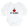 thumbnail image 1 of CafePress - I Love My Bubba Body Suit - Long Sleeve Cotton Baby Bodysuit, 1 of 4