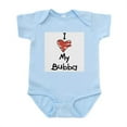 thumbnail image 1 of CafePress - I Love My Bubba Infant Creeper - Baby Light Bodysuit, Size Newborn - 24 Months, 1 of 4