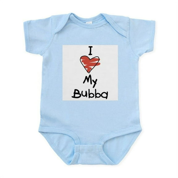 CafePress - I Love My Bubba Infant Creeper - Baby Light Bodysuit, Size Newborn - 24 Months