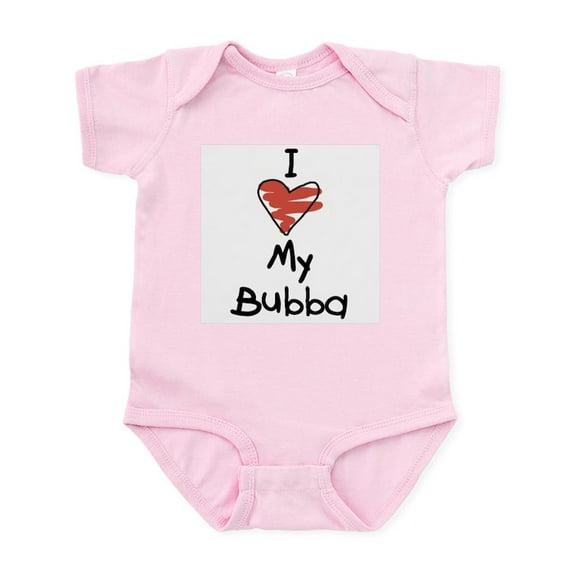 CafePress - I Love My Bubba Infant Creeper - Baby Light Bodysuit, Size Newborn - 24 Months