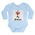 thumbnail image 1 of CafePress - I Love My Bubba Infant Creeper Body Suit - Long Sleeve Cotton Baby Bodysuit, 1 of 4
