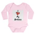 thumbnail image 1 of CafePress - I Love My Bubba Infant Creeper Body Suit - Long Sleeve Cotton Baby Bodysuit, 1 of 4