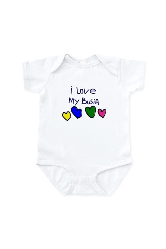 - I Love My Busia Body Suit - Baby Light Bodysuit, Size Newborn - 24 Months