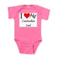 thumbnail image 1 of CafePress - I Love My Cambodian Dad Infant Bodysuit - Cute Infant Bodysuit Baby Romper - Size Newborn - 24 Months, 1 of 3