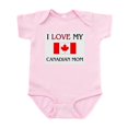 thumbnail image 1 of CafePress - I Love My Canadian Mom Infant Bodysuit - Baby Light Bodysuit, Size Newborn - 24 Months, 1 of 4