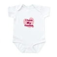 thumbnail image 1 of CafePress - I Love My Cousins Infant Creeper - Baby Light Bodysuit, Size Newborn - 24 Months, 1 of 4
