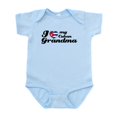 thumbnail image 1 of CafePress - I Love My Cuban Grandma Infant Bodysuit - Baby Light Bodysuit, Size Newborn - 24 Months, 1 of 4