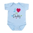 thumbnail image 1 of CafePress - I Love My Daddy! Body Suit - Baby Light Bodysuit, Size Newborn - 24 Months, 1 of 4