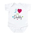 thumbnail image 1 of CafePress - I Love My Daddy! Body Suit - Baby Light Bodysuit, Size Newborn - 24 Months, 1 of 4