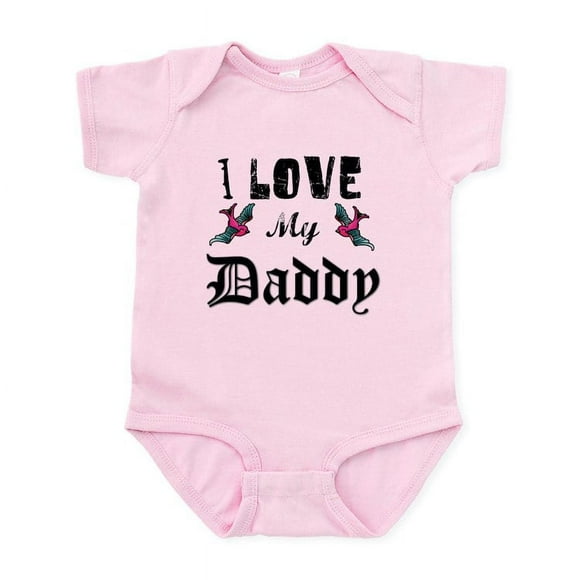 - I Love My Daddy Infant Bodysuit - Baby Light Bodysuit, Size Newborn - 24 Months