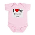 thumbnail image 1 of CafePress - I Love My Dominican Dad Infant Bodysuit - Baby Light Bodysuit, Size Newborn - 24 Months, 1 of 4