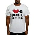 thumbnail image 1 of CafePress - I Love My Doodle Light T Shirt - Men's Classic Graphic T-Shirt, 1 of 4