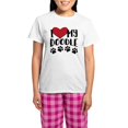 thumbnail image 1 of CafePress - I Love My Doodle Women's Light Pajamas - Women's Short Sleeve Print T-Shirt and Pants Light Cotton Pajama Set, 1 of 7