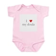 thumbnail image 1 of CafePress - I Love My Doula Infant Bodysuit - Baby Light Bodysuit, Size Newborn - 24 Months, 1 of 4