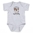 thumbnail image 1 of CafePress - I Love My English Bulldog - Cute Infant Bodysuit Baby Romper - Size Newborn - 24 Months, 1 of 3