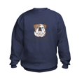 thumbnail image 1 of CafePress - I Love My English Bulldog Kids Sweatshirt - Kids Sweatshirt, Youth Crew Neck Sweatshirt, 1 of 4