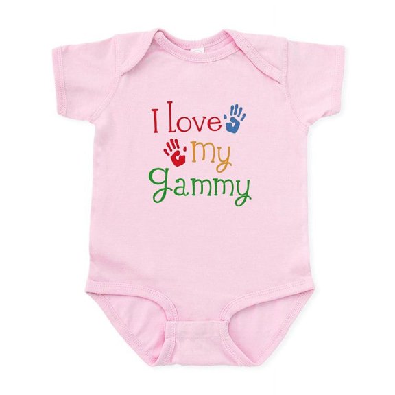 CafePress - I Love My Gammy Infant Bodysuit - Baby Light Bodysuit, Size Newborn - 24 Months