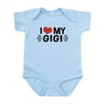 thumbnail image 1 of CafePress - I Love My Gigi Infant Bodysuit - Baby Light Bodysuit, Size Newborn - 24 Months, 1 of 4