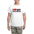 thumbnail image 1 of CafePress - I Love My Girlfriend Men's Light Pajamas - Men's Light Loose Fit Cotton Pajama Set, 1 of 7