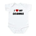 thumbnail image 1 of CafePress - I Love My Gramma Infant Bodysuit - Baby Light Bodysuit, Size Newborn - 24 Months, 1 of 4