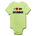 thumbnail image 1 of CafePress - I Love My Gramma Infant Bodysuit - Baby Light Bodysuit, 1 of 1