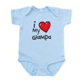 thumbnail image 1 of CafePress - I Love My Grampa Infant Bodysuit - Baby Light Bodysuit, Size Newborn - 24 Months, 1 of 4