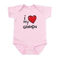 thumbnail image 1 of CafePress - I Love My Grampa Infant Bodysuit - Baby Light Bodysuit, Size Newborn - 24 Months, 1 of 4