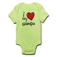 thumbnail image 1 of CafePress - I Love My Grampa Infant Bodysuit - Baby Light Bodysuit, 1 of 1