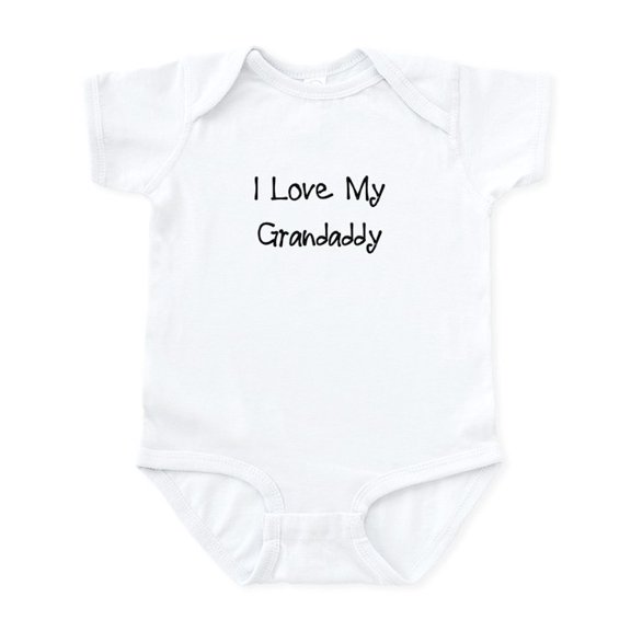 CafePress - I Love My Grandaddy/Boy Infant Bodysuit - Baby Light Bodysuit, Size Newborn - 24 Months