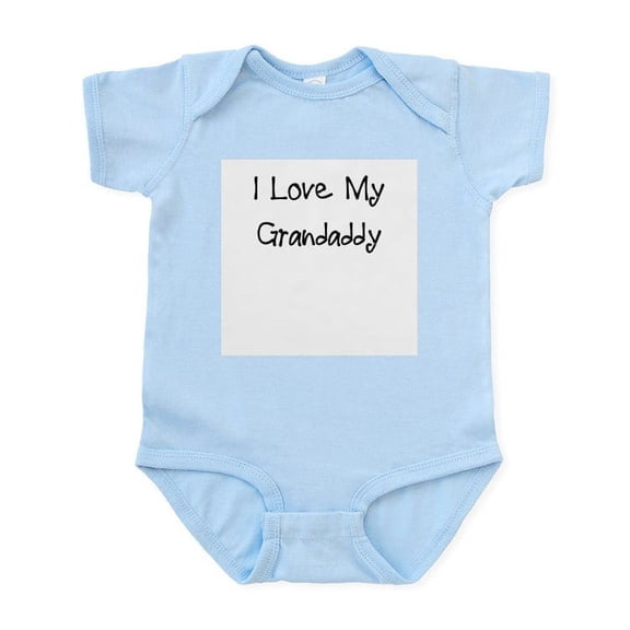 CafePress - I Love My Grandaddy/Boy Infant Bodysuit - Baby Light Bodysuit, Size Newborn - 24 Months