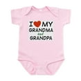 thumbnail image 1 of CafePress - I Love My Grandma And Grandpa Infant Bodysuit - Baby Light Bodysuit, Size Newborn - 24 Months, 1 of 4