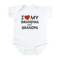 thumbnail image 1 of CafePress - I Love My Grandma And Grandpa Infant Bodysuit - Baby Light Bodysuit, Size Newborn - 24 Months, 1 of 4