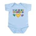 thumbnail image 1 of CafePress - I Love My Grandma Infant Bodysuit - Baby Light Bodysuit, Size Newborn - 24 Months, 1 of 4