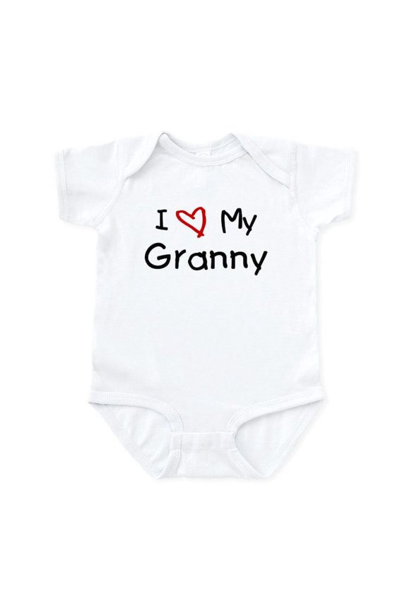 - I Love My Granny Infant Bodysuit - Baby Light Bodysuit, Size Newborn - 24 Months