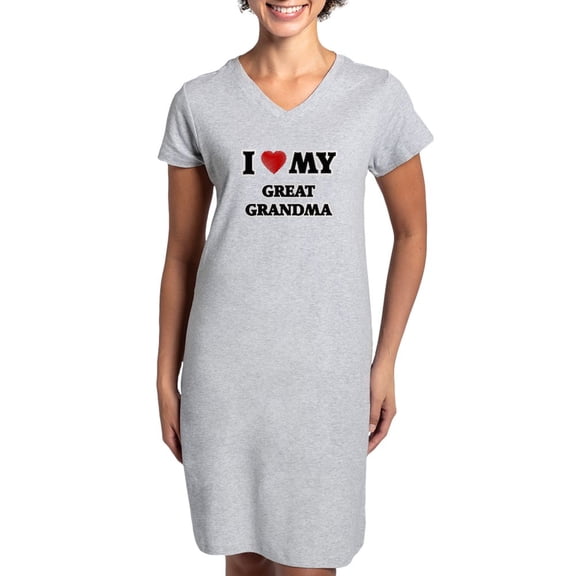 CafePress - I Love My Great Grandma - Women's Nightshirt