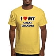 thumbnail image 1 of CafePress - I Love My Great Grandpa T Shirt - Men's Classic Graphic T-Shirt, 1 of 4