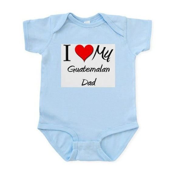 CafePress - I Love My Guatemalan Dad Infant Bodysuit - Baby Light Bodysuit, Size Newborn - 24 Months