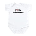thumbnail image 1 of CafePress - I Love My Hairdresser Infant Bodysuit - Baby Light Bodysuit, Size Newborn - 24 Months, 1 of 4