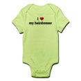 thumbnail image 1 of CafePress - I Love My Hairdresser Infant Bodysuit - Baby Light Bodysuit, 1 of 1