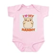 thumbnail image 1 of CafePress - I Love My Hammy Infant Bodysuit - Baby Light Bodysuit, Size Newborn - 24 Months, 1 of 4