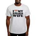 thumbnail image 1 of CafePress - I Love My Hungarian Wife Light T Shirt - Men's Classic Graphic T-Shirt, 1 of 4