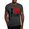 thumbnail image 1 of CafePress - I Love My In Laws Dark T Shirt - Men's Classic Graphic Cotton T-Shirt, 1 of 4