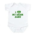 thumbnail image 1 of CafePress - I Love My Irish Aunt Infant Bodysuit - Baby Light Bodysuit, Size Newborn - 24 Months, 1 of 4