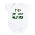 thumbnail image 1 of CafePress - I Love My Irish Grandma Infant Bodysuit - Baby Light Bodysuit, Size Newborn - 24 Months, 1 of 4