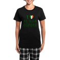 thumbnail image 1 of CafePress - I Love My Irish Grandma Women's Dark Pajamas - Women's Short Sleeve Print T-Shirt and Pants Dark Cotton Pajama Set, 1 of 7