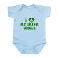 thumbnail image 1 of CafePress - I Love My Irish Uncle Infant Bodysuit - Baby Light Bodysuit, Size Newborn - 24 Months, 1 of 4