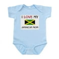 thumbnail image 1 of CafePress - I Love My Jamaican Mom Infant Bodysuit - Baby Light Bodysuit, Size Newborn - 24 Months, 1 of 4